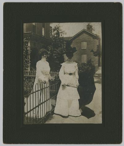 July 1903, at the right: Mary Neville