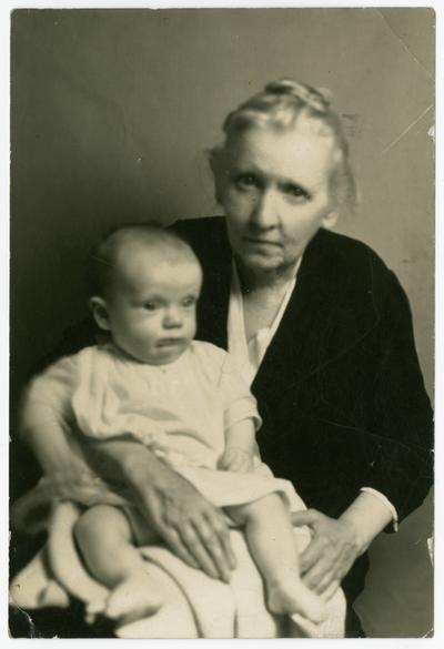 Linda Neville and David Neville Devary, Aug. 1936 in Lexington