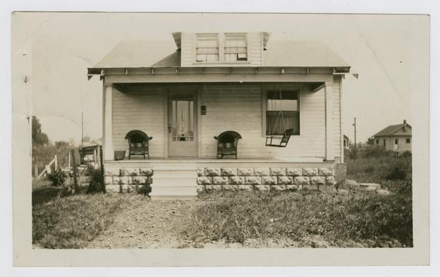 Louisville, Kentucky- home of Jennie Virginia Owens Wilson, 821 Camden Street, Louisville, KY. Found in correspondance