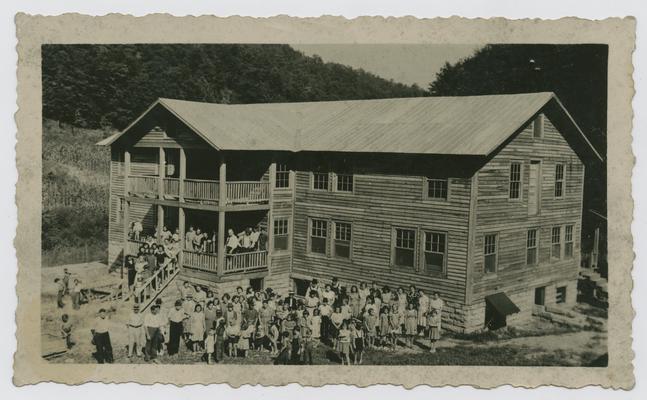 Wolke County, Kentucky- October 1941- this home for children was presided over by Miss Esther Pushee after this building burned and six children, also a teacher named Dessie Scott were burned to death. This site was in Wolde Count at Pine Ridge; was opened by Miss Pushee, the home called The Dessie Scott Children's Home