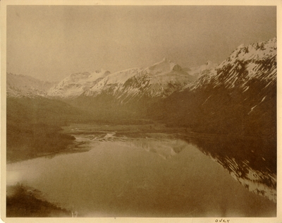 Wyak Bay on Kodiak Island, a 100 mile long island located in the Gulf of Alaska. A description of the photograph is on the back. 8x10