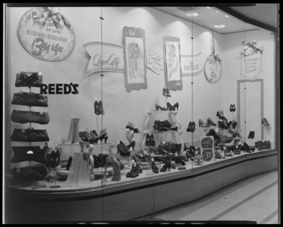 Reeds Shoe Company; exterior storefront , 220 West                             Main