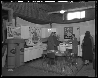 Profax Gas Company; model kitchen display