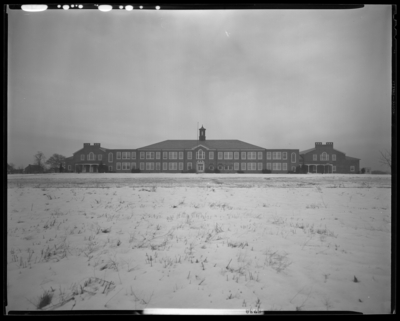 Lafayette High School (Lafayette Parkway at North Picadome Park);                             front exterior