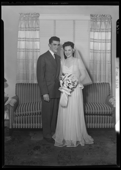 Mr. & Mrs. John Wallace; wedding