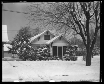 Mrs. J.B. Ashcroft residence; front exterior of house