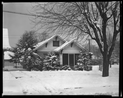 Mrs. J.B. Ashcroft residence; front exterior of house